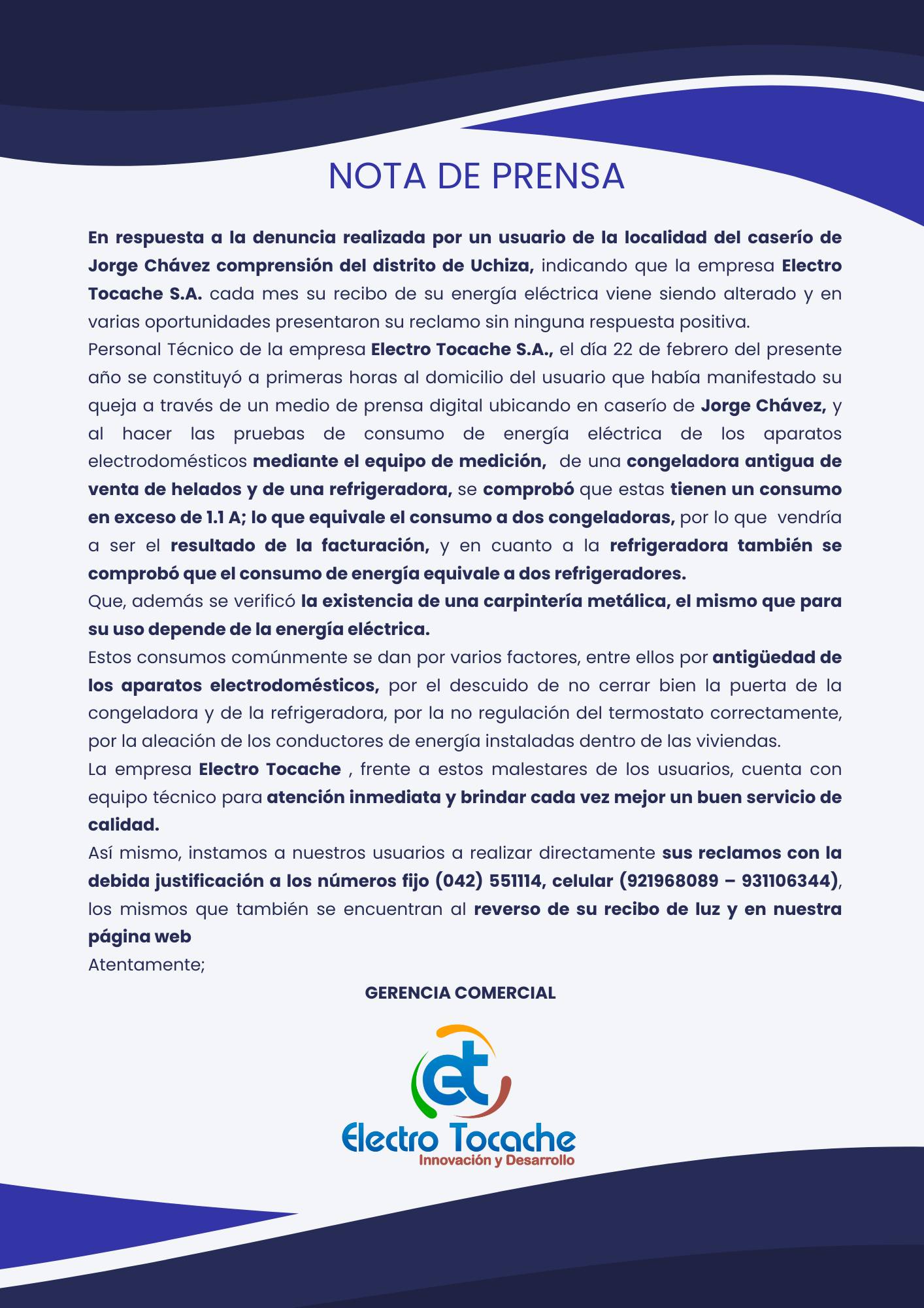 COMUNICADO NOTA DE PRENSA 23-02-25